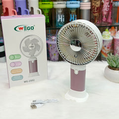 Premium 3 Speed Large Turbo Rechargeable Fans • 1200 mah Battery • Type C