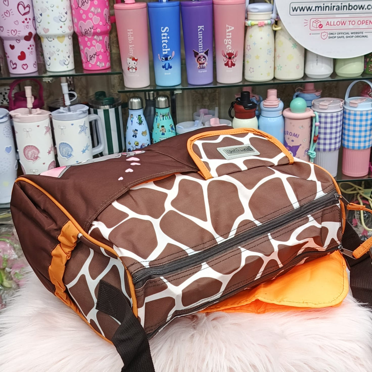 Parachute Kids Traveling Duffle Bags with Baby Sheet ( Size 14 × 12 Inch )