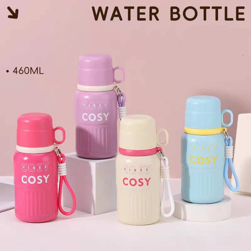 460ML COSY Stainless Steel Small Water Bottle with Cup ( Sus 316 ) Hot / Cold !