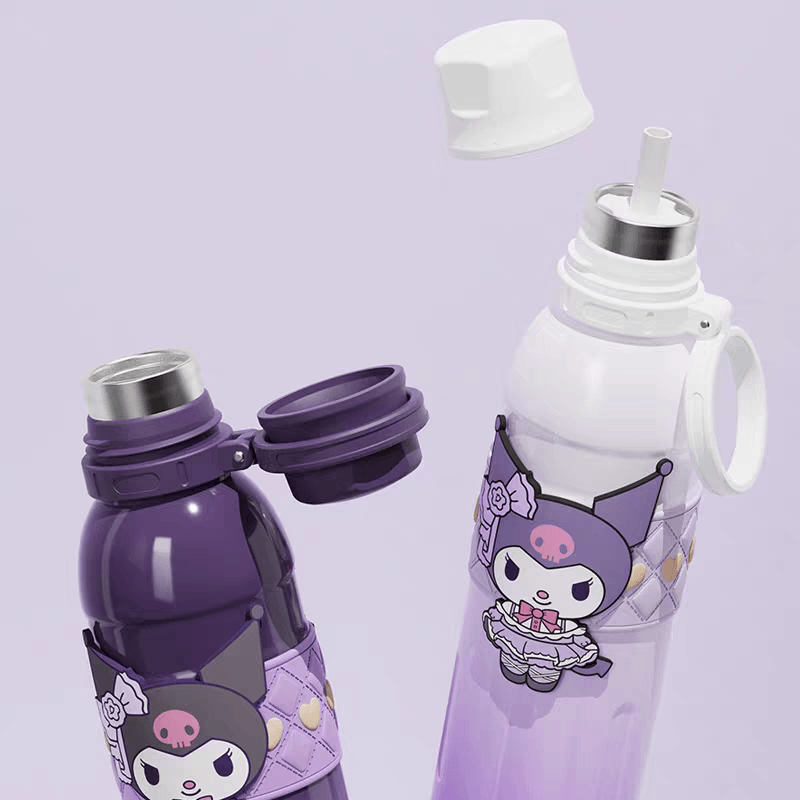 Original Flagship Sanrio Kuromi Stainless Steel Water Bottle – 700 ml / Hot / Cold 🔥❄