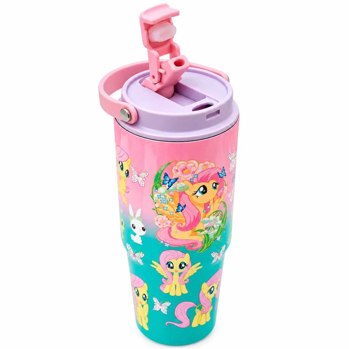 My Little Pony Cute Kids Stainless Steel Tumbler | 30 Oz / 890 ml | With Handle