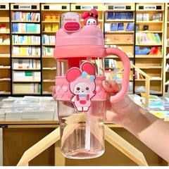 Sanrio BPA Free Plastic Tumblers Flask For Kids • 1000 ml Capacity