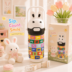 Bunny Count™ Kids Learning Sipper Bottle – BPA Free Plastic - 520ml