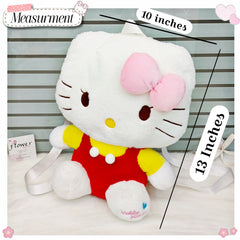 Cute Hello Kitty Plush Bagpacks For Girls