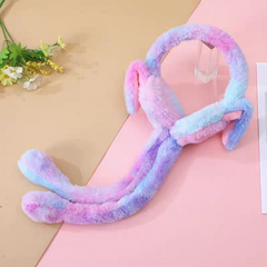 Plush Fur Ear Muffs with Sound