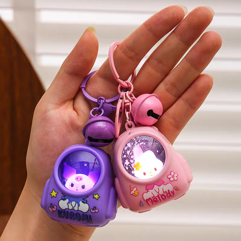 Sanrio Led Glowing Cute Keychains 😻 Cell Operated !