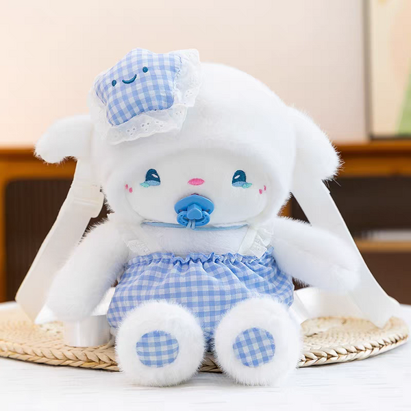 Cute Soft Plush Doll Girls Backpacks 😻 Size 12 × 6 Inches