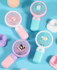✨ Sanrio Mini Size Rechargeable Hand Fans