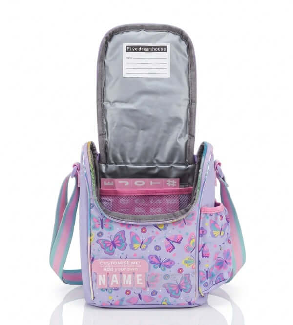 Girls Butterfly Vest Thermal Insulated Lunch Bag! 🦋💜
