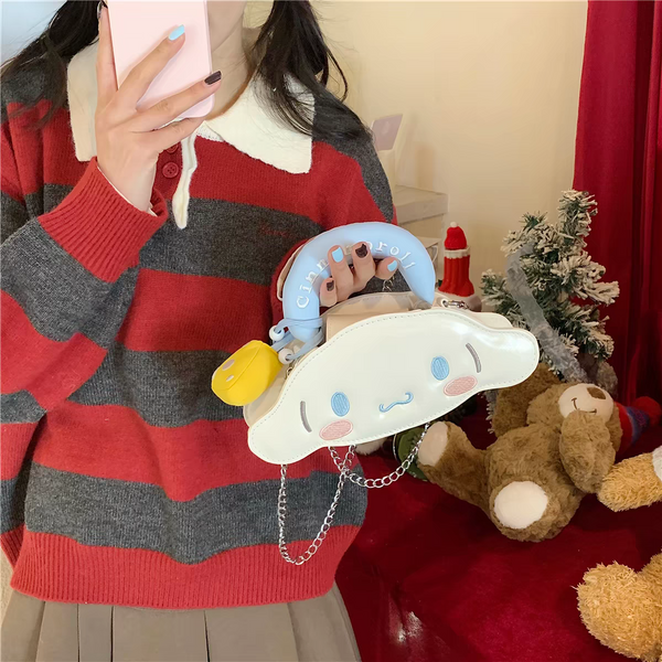 Original Sanrio® Cinnamoroll Cute Crossbody Handbag 🦋