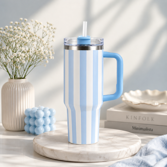 Velora™ Premium Stainless Steel Insulated Tumblers – 40oz / 1200ml - Keep Hot / Cold 🔥❄