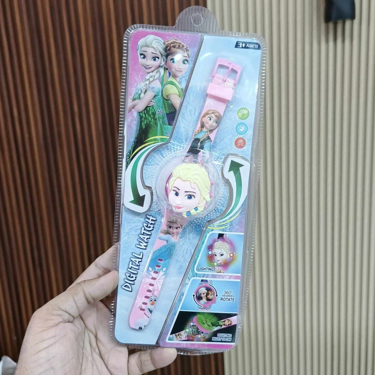Cute Digital Wrist Watch for Kids – Music & Light