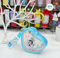 Holographic Mini Coin Pouches Keychains