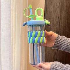 Twinsip™ 2 Compartments Acrylic Unbreakable Fancy Sippers | 720 ml