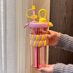 Twinsip™ 2 Compartments Acrylic Unbreakable Fancy Sippers | 720 ml