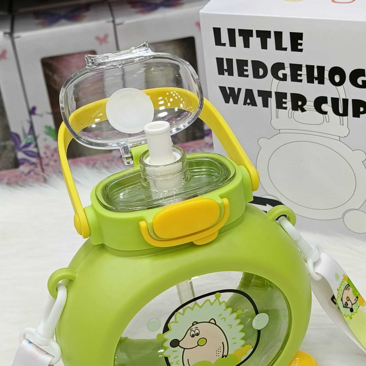 Cute Trolly Shape Kids Water Bottles | 800 ml | BPA Free Plastic