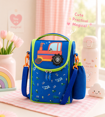 🌈 LunchNest™ Kids Thermal Lunch Bag – Premium Insulated Bags - Hot / Cold ❄🔥 Size 10 × 7.5 Inch
