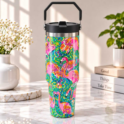 30 OZ Vacuum Insulated Handle Tumbler 890 ml
