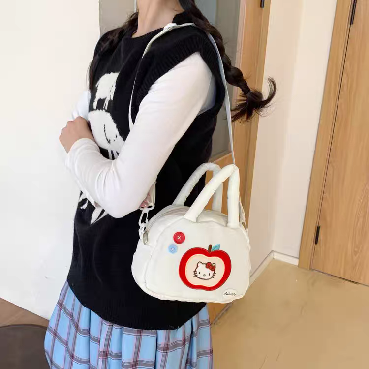 Cute Parachute Hello Kitty Mini Shoulder Bag for Girls ( size 8 × 6 inch )