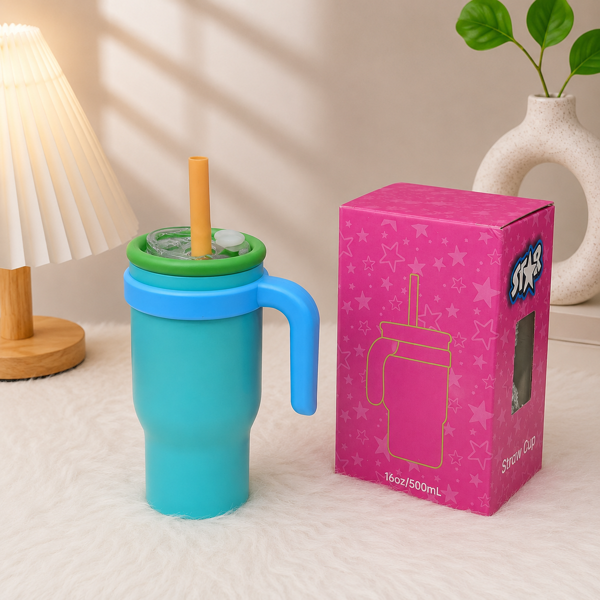 Stylish Small Size Stainless Steel Tumblers 🦋 Hot / Cold | 16 Oz / 500 ml