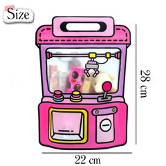 ( Pack Of 12 ) 3D Goodies Bags For Childrens - Size : 28 × 22 cm