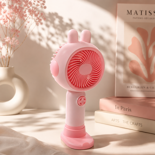 Super Speed Mini Rechargeable Cooling Fans | 3 Speed Mode | Type C Charging