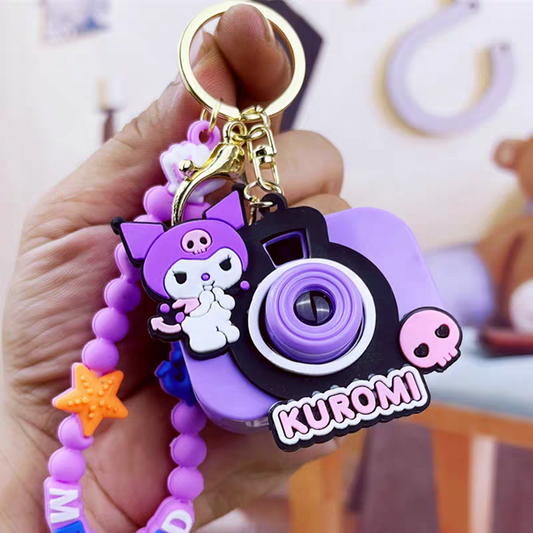 Kuromi Projector Camera Keychains
