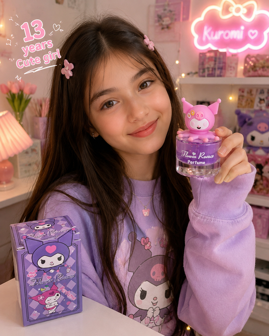 💜 35ml Kuromi Mini Girls Perfume | Sweet Fragrance