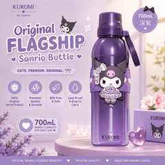 Original Flagship Sanrio Kuromi Stainless Steel Water Bottle – 700 ml / Hot / Cold 🔥❄