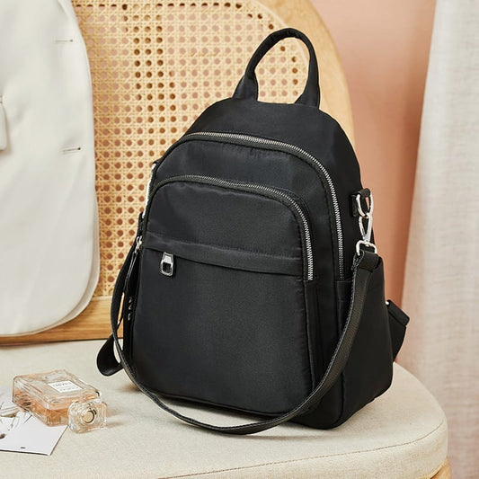 Parachute Material Girls Backpacks / Multi Pockets / Size 12 × 10 Inch