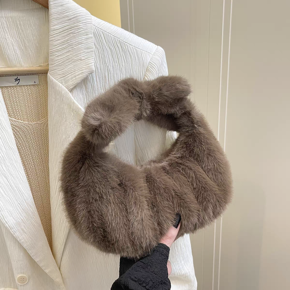 Stylish Furr Small Bags For Girls