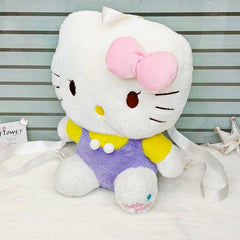 Cute Hello Kitty Plush Bagpacks For Girls