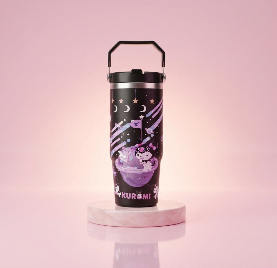 Kuromi™ Premium Insulated Stainless Steel Tumbler – 30 Oz (890ml) - Hot / Cold Long Time 🔥❄