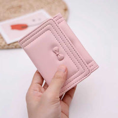 Korean Mini Flip Flap Card & Cash Holder Wallet (11 × 8 cm)