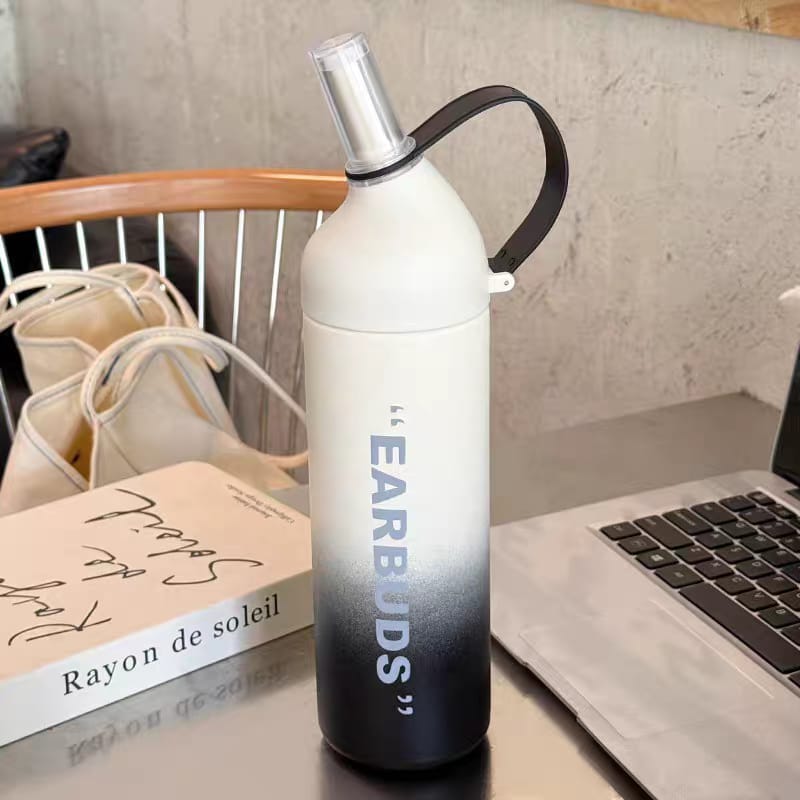 Earbuds® Stainless Steel Vacuum Flask Bottle – 800ml – SUS 316 - Hot | Cold Long Time !