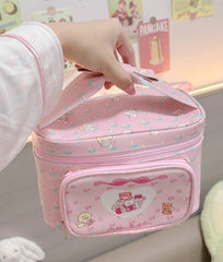 Cute Asthetic Cosmetic Organizers Vanity Bags