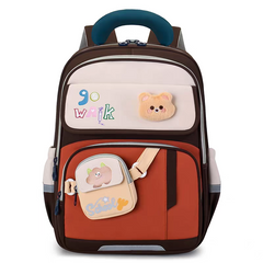 Premium Kids School Backpack with Cute Mini Pouch – 17 Inches | Suitable : Nursery to Class 3