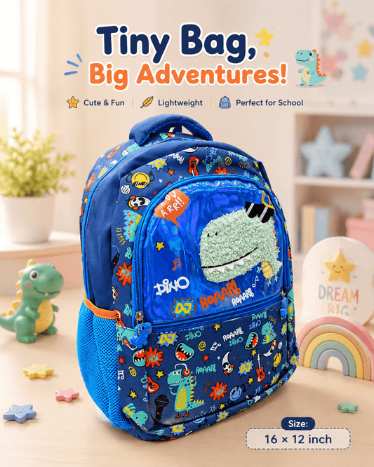 16 × 12 Inch Trendy School Backpacks For Childrens