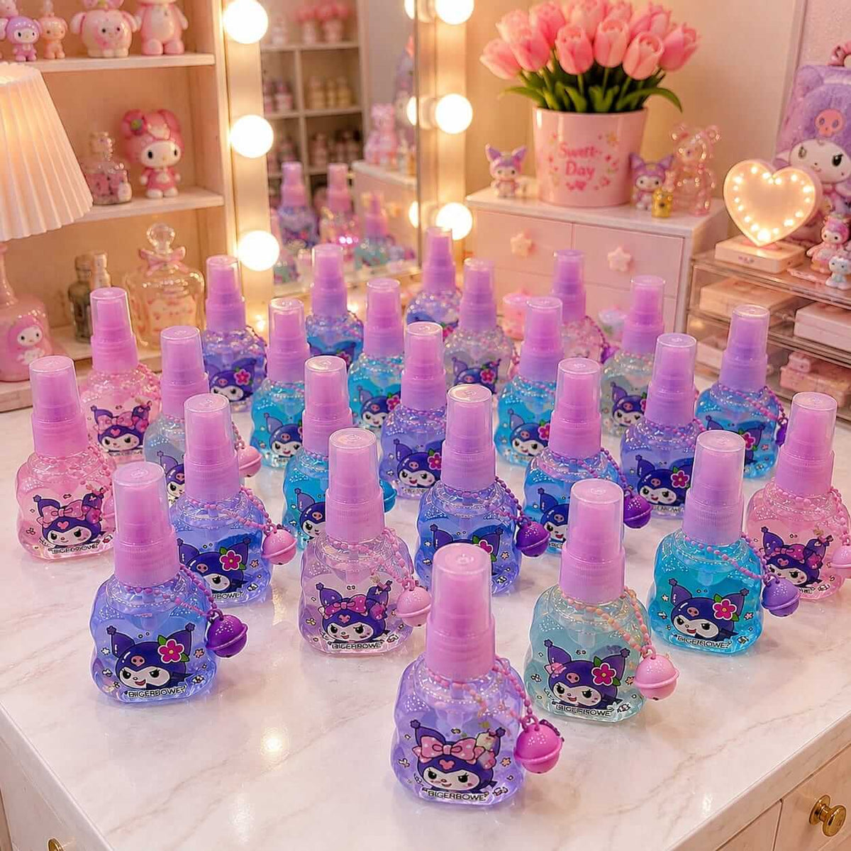 Kuromi Pack of 2 Mini Size Perfumes for Girls
