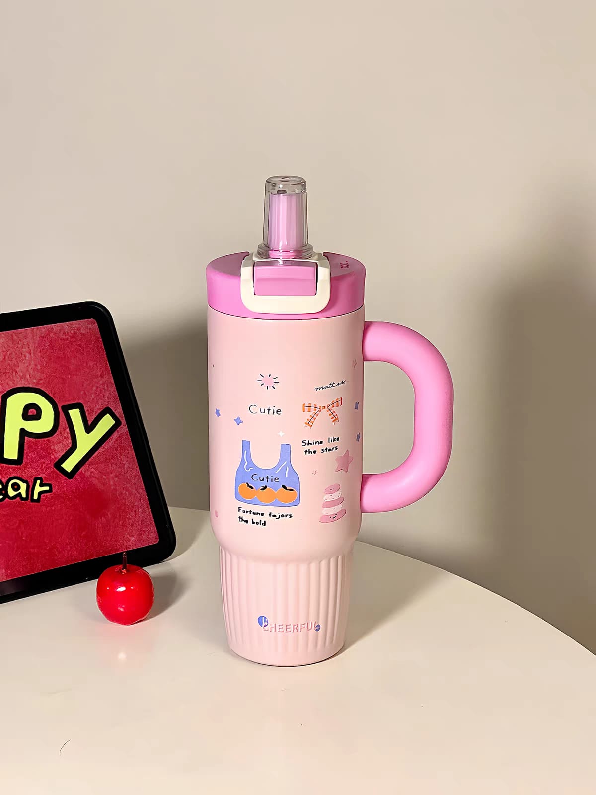 Sipora™ 800ml Stainless Steel Large Tumbler | SUS 316 | Hot & Cold Insulated | 2-Way Drinking