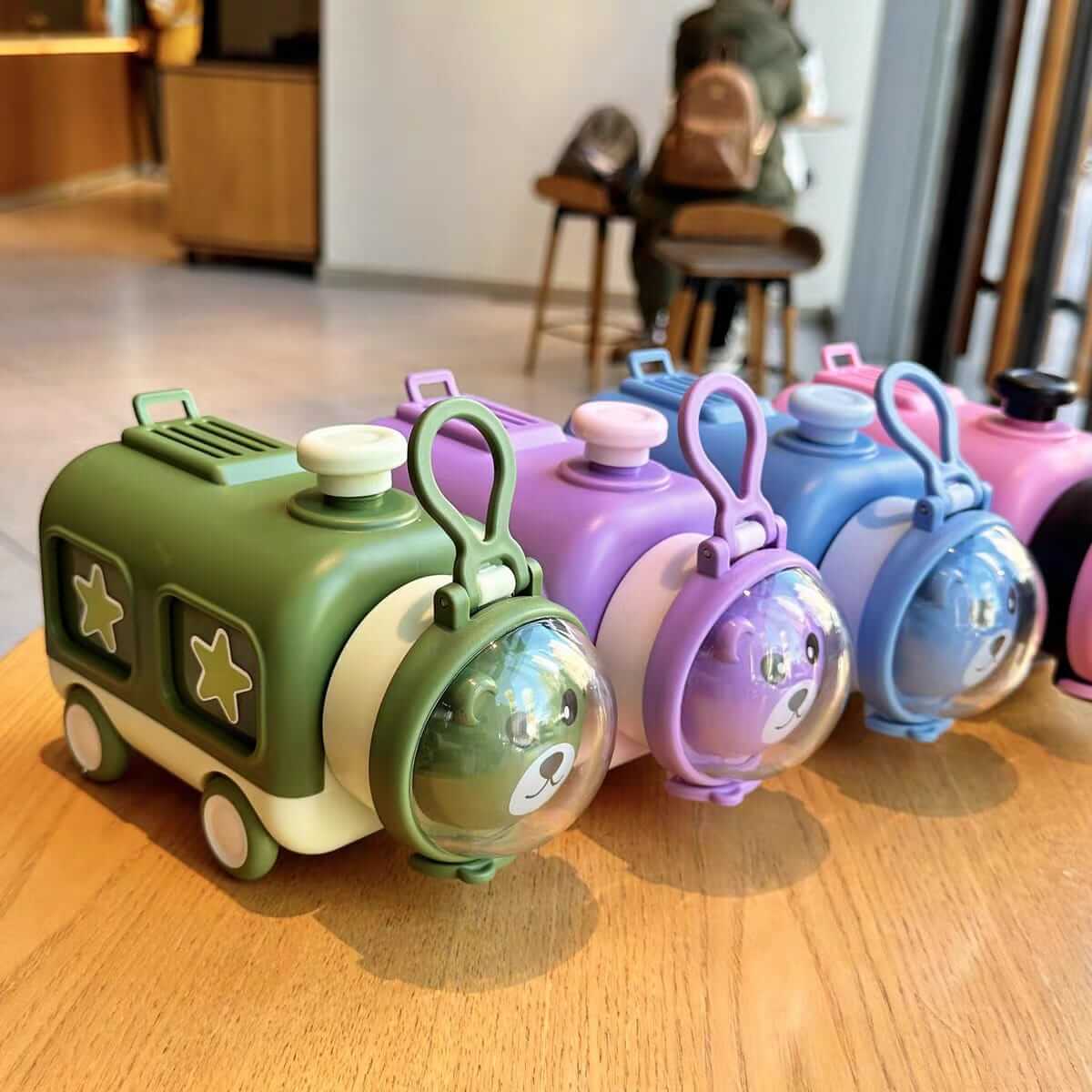 Cute Car Shape Childrens Water Bottles - BPA Free - 700 ml