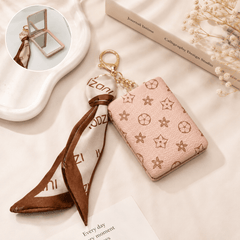 Luxury Pocket Double-Sided Mirror Keychain – Premium Compact Folding Mirror
