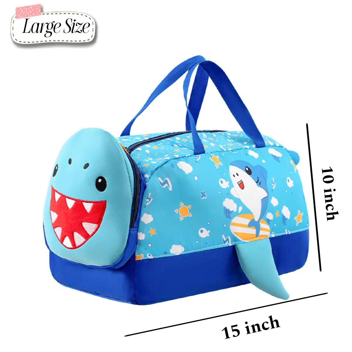 Vest® Inspired Parachute Large Size Traveling Duffle Bags For Kids ( Size 15 × 10 Inches