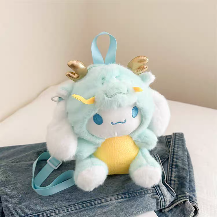 Sanrio Cartoon Plush Crossbody Bags For Children's ✨ Size 8 × 6 Inch