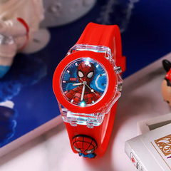 Marvel Analog Led Light Watches For Kids with Box
