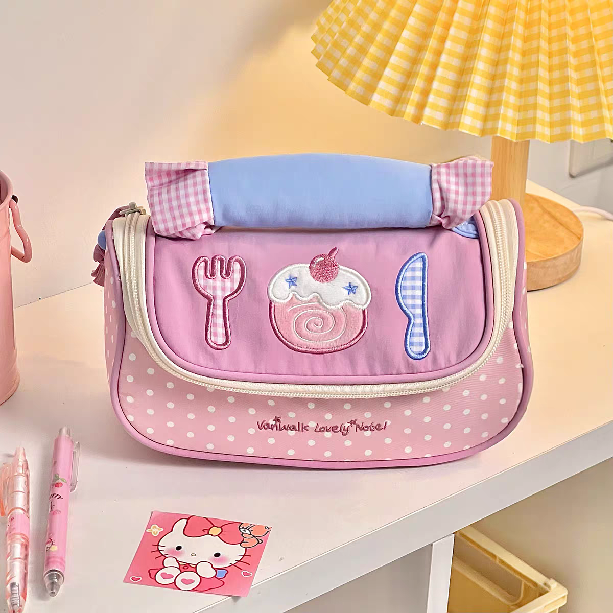 Cute Aesthetic Girls Makeup Organizer & Traveling Bags