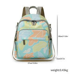 Parachute Material Girls Backpacks / Multi Pockets / Size 12 × 10 Inch