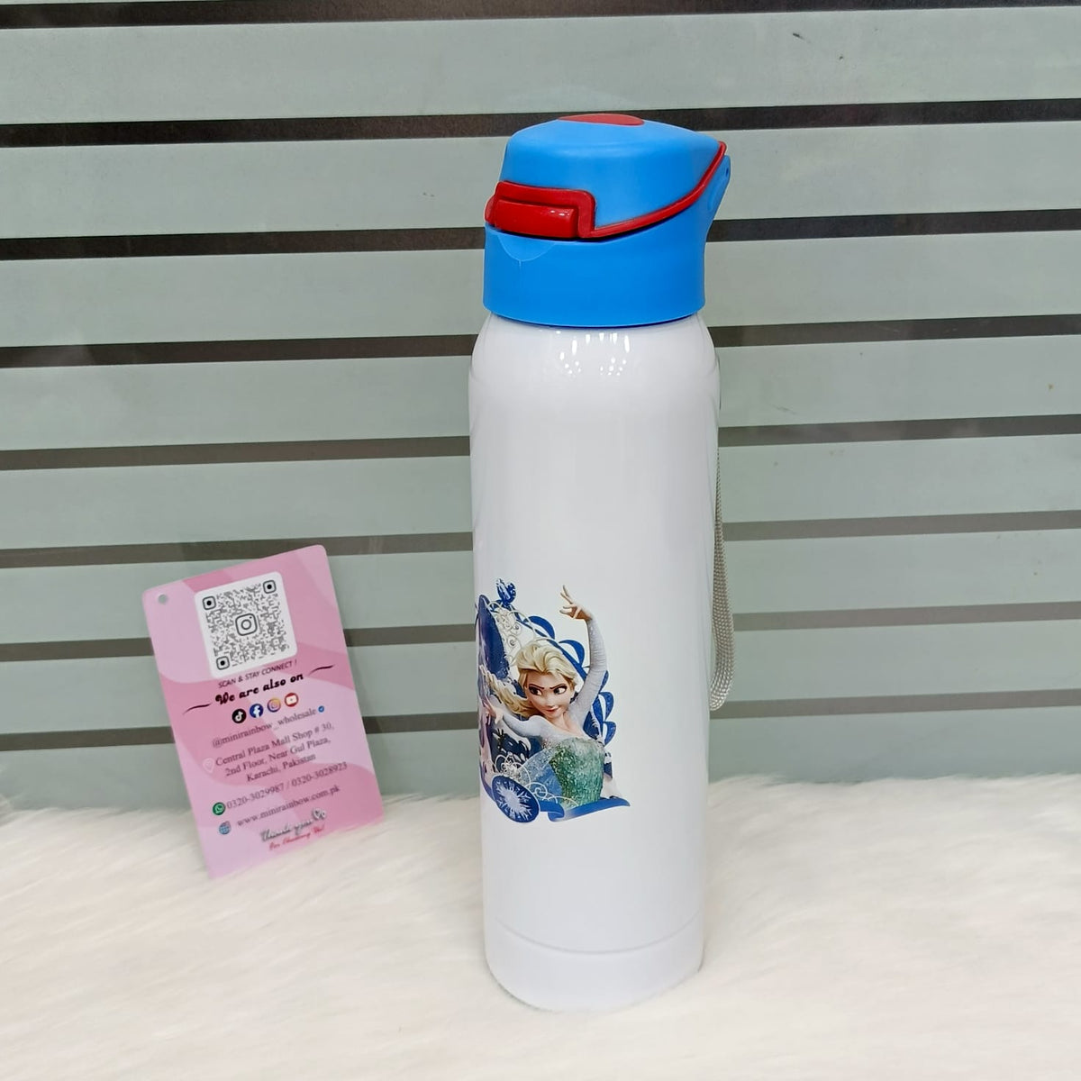 Kids Stainless Steel School Water Bottle – Hot & Cold Vacuum Flask 500ml