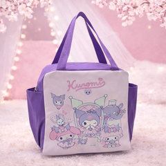Sanrio Thermal Lunch Bag (Hot & Cold Keep) ❄️🔥Size 10×9 Inch