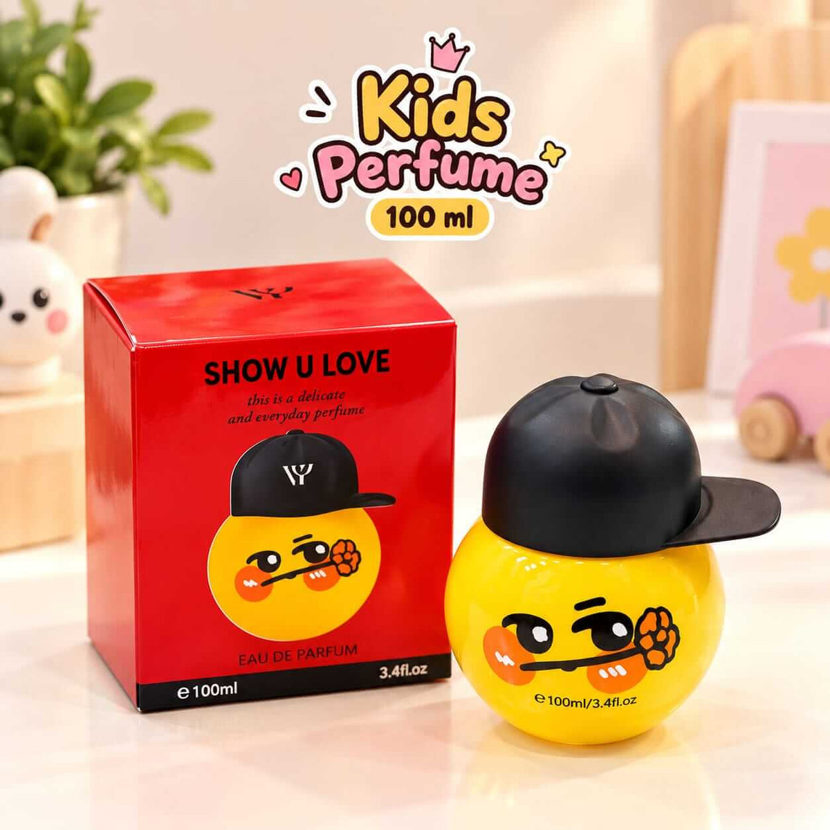 Smile Face Kids Perfume – 100 ml | Sweet Fragrance
